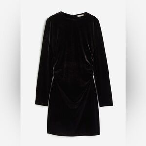 H&M | Dresses | Hm Womens Long Sleeve Velvet Black Wrap Style Dress | Poshmark H&M | Dresses | Hm Womens Long Sleeve Velvet Black Wrap Style Dress | Poshmark